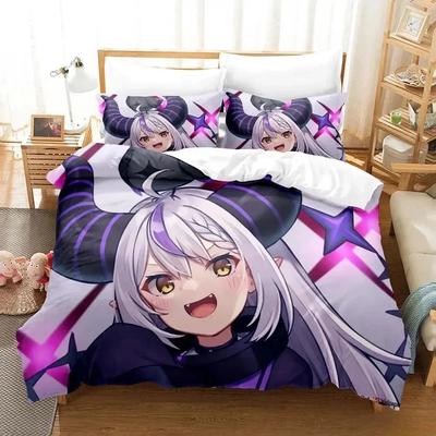 New LaDarknesss Bedding Collection Single Twin Full Queen King Size Bed Collection Adult Kid Bedroom Duvet Cover Collections Anime Parure De Lit Bed