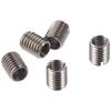 5Pcs Stainless Steel Thread Repair Insert Kit Thread Adapters Sleeve Reducing Nut for M10 12mm Male To M8 Female