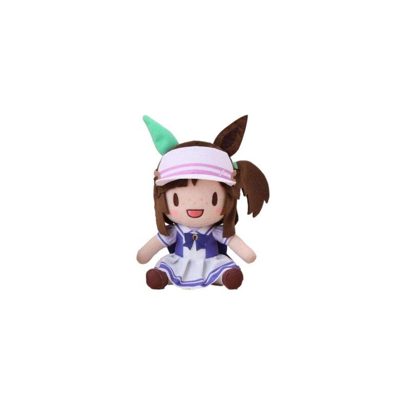 Genuine Uma Musume Pretty Derby Fuwa Petit Plush Dolls Kitasan Black Satono Diamond Manhattan Cafe Anime Fufu Toys For Gift