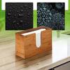 Wall Mounted Hanging Tissue Box Creative Paper Storage Holder Wooden Napkin Holder  For Restaurant