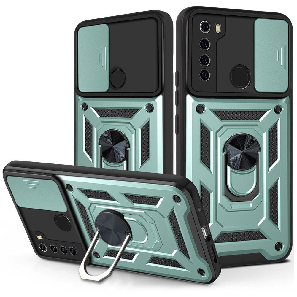 for Xiaomi Redmi Note 8 Armor Shockproof Case for Redmi Note 8 Pro Note8 2021 Camera Lens Protective Car Holder Ring Case Cover