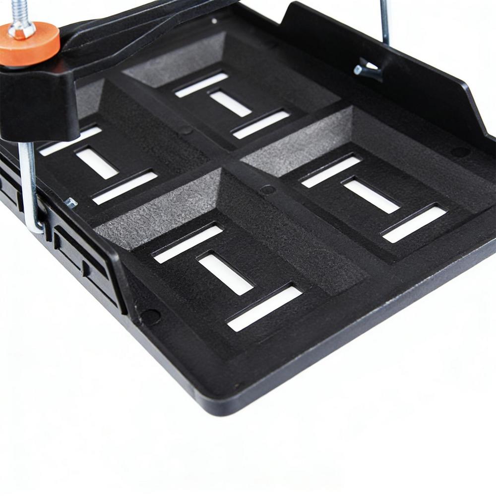 Universal Battery Tray Adjustable Clamp Holder Heavy Duty Mounting Base For Battery, Car Truck RV Boat Marine Trailer
