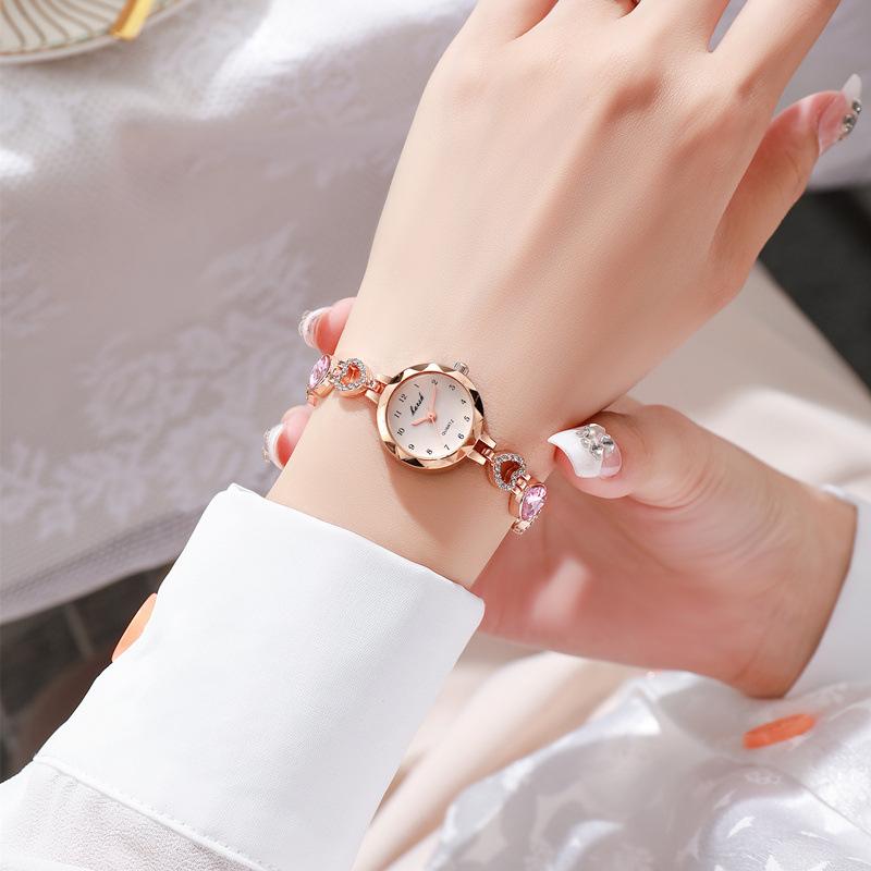 Luxusuhr Damen Strass Mode Armband Armbanduhr Lässig Damenuhr Relógio Feminino Dropshippinng