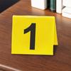 Misdaadscène Markering Bewijsstuk Markering Acryl Nummer ID Tenten Detective Scène Markeringen voor Moord Thema Clue Spel
