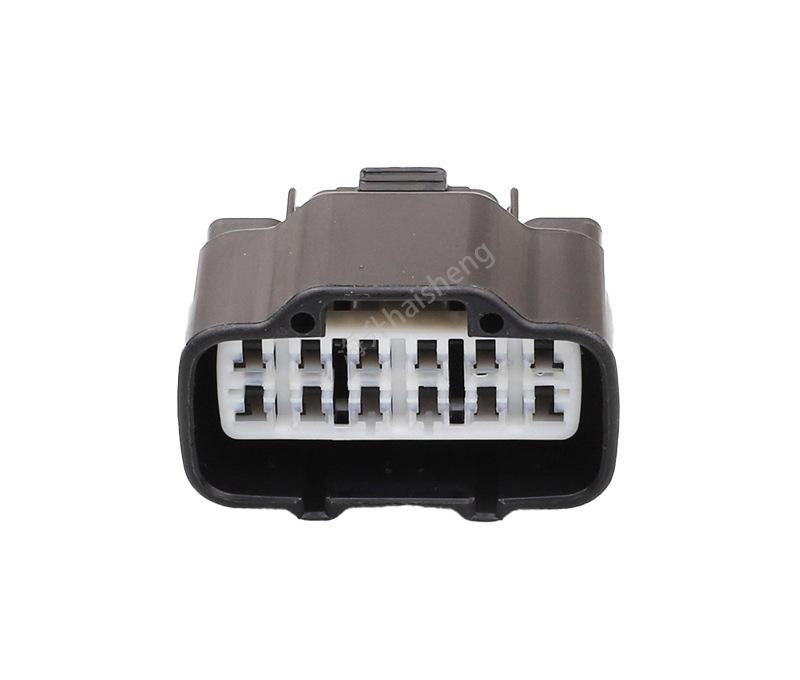12-Pin Black Automotive Wiring Connector Plug 90980-11151