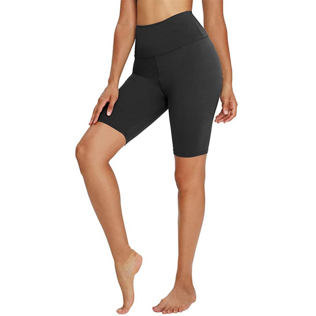 Women's Barely-There Yoga Shorts, Peach Buttocks Fitness Pants, High-Elastic Tight Abdomen-Lifting Buttocks Cycling Pants