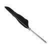 Retro Leather Notebook with Fountain Pen Feather Dip Pen Ink Bottle Set Stationery Gift Box