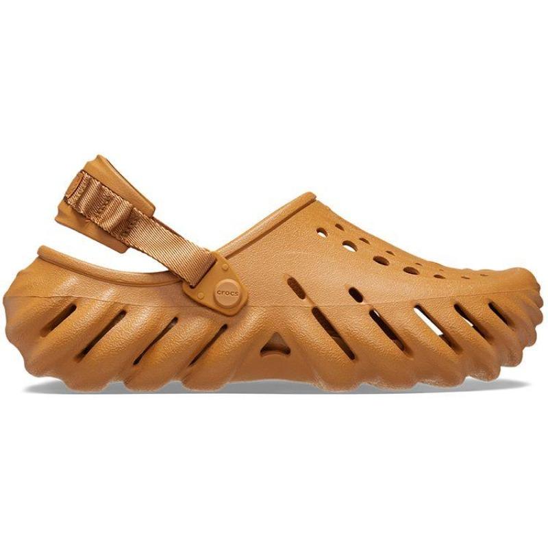 Crocs Zoccoli Unisex Traspiranti da Esterno Slip-On in EVA Giallo Sabbia 207937-202
