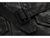 Men's Stand Collar Leather Jacket - Autumn/Winter 2021, Mid-Length, Loose Fit, Plus Velvet, Plus Size, PU Leather.