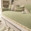 Sofa Cover Thicken Plush Non-Slip Couch Cushion for Living Room Soft Universal Sofa Cover Back Towel Sectional Sofa Mat
