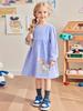 Little Maven Cartoon Long-Sleeve Girls' Dress for Autumn