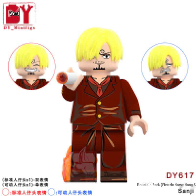 Pirate Anime Series DY601-DY661 Educational Building Block Minifigures Toy for Boys