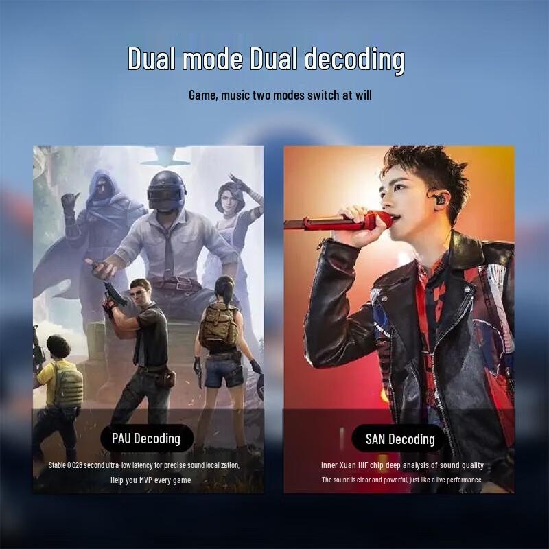 Bach Johann True Wireless Gaming Earbuds