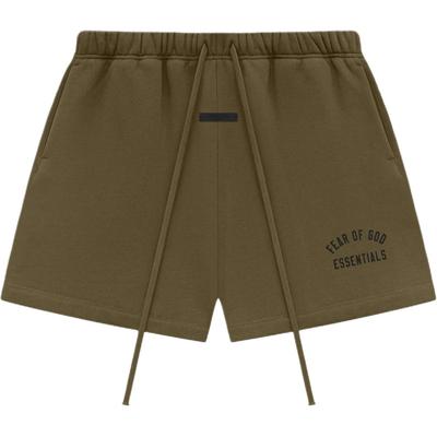 Fleece Soccer Short Olive Men Bottoms Green 160BT242004F