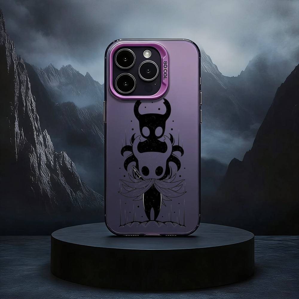 H-Hollow K-Knight Black Candy silver phone case Phone Case For iPhone17,16,15,14,13,12,11 Plus,Pro Max iPhone15pro