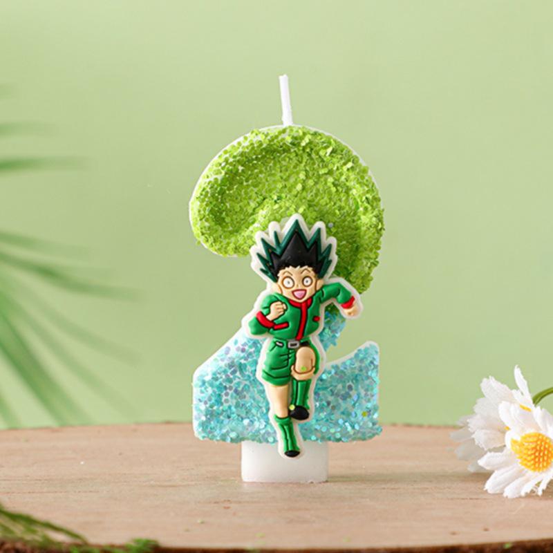 Creative Digital Birthday Candles 09 for Kids - Cool Handmade Cake Party Decorations