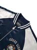 Huaxia Junpin Men's Dragon Embroidery Baseball Jacket - Chinese Style Trendy Outerwear A024.