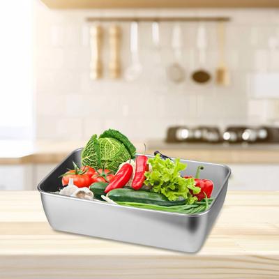 1/2/3/4 Stück Brotbackform für Backen Edelstahl Rechteckig Hackbraten Backen