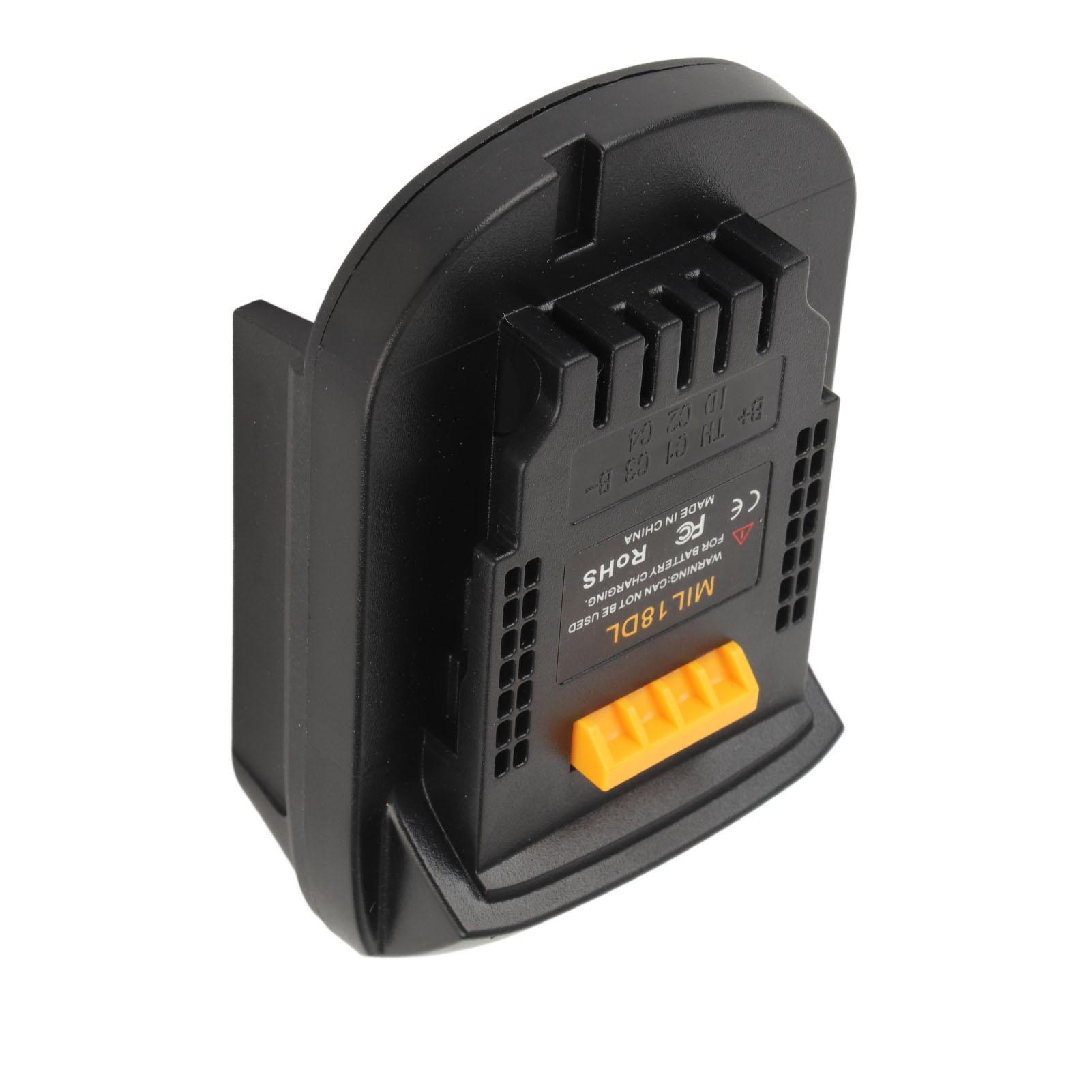 

Адаптер литиевой батареи, док-станция для электроинструмента, преобразователь питания для Milwakee 18 В MIL18DL