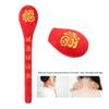 Ongwan Massage Ball Hammer, Meridian Shoulder and Neck Massage Stick, Chinese Massage Hammer, Body Relaxation, Red