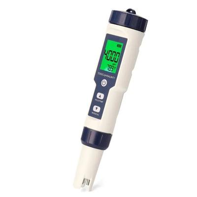 5 In 1 Professional Multi-parameter Combo Testing Meter PH/EC/TDS/Salinity/Thermometer Digital Multi-Function Tester Water Quality Tester