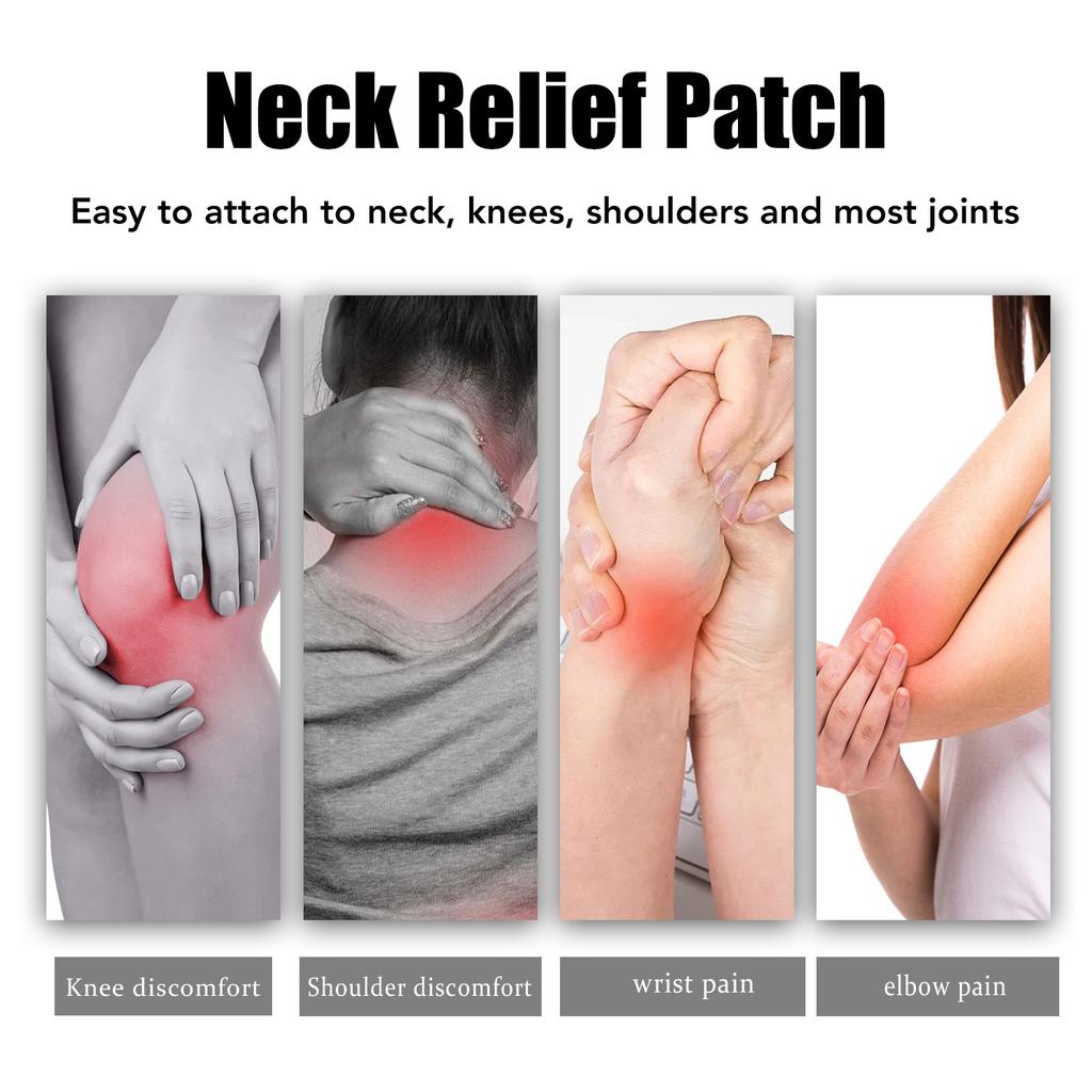 32pcs Neck Relief Patch Chinese Medicine Treatment Joints Muscle Soreness Relieving Cervical Patch for Shoulder Back