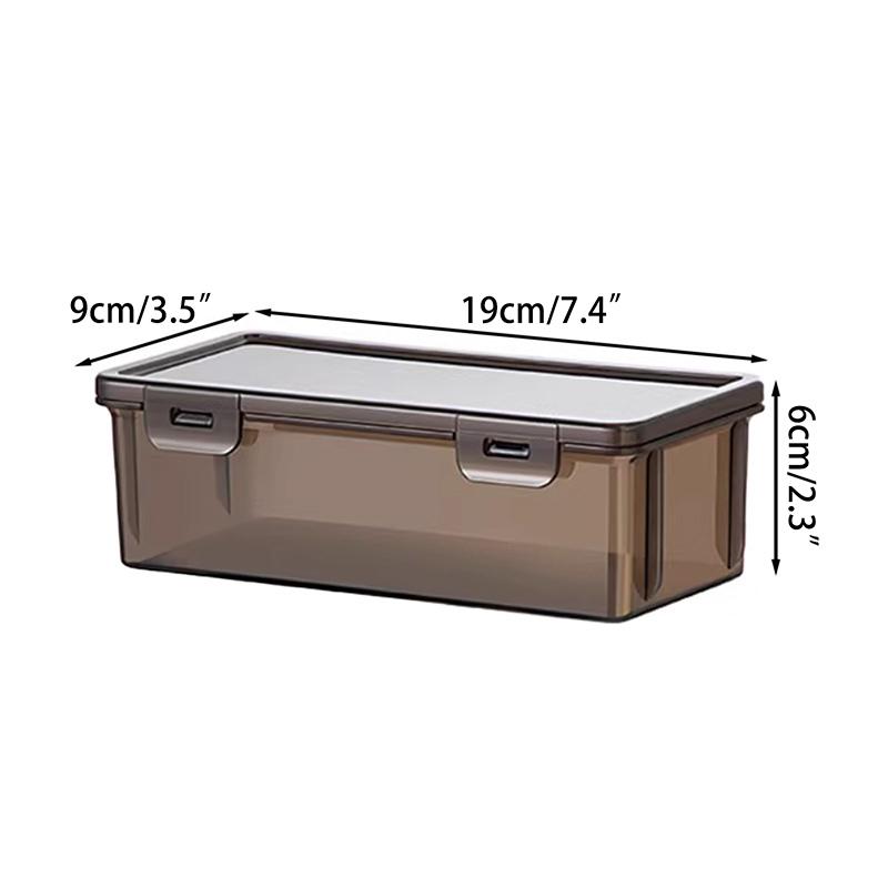 Transparent Pencil Case Box Large-capacity Stackable Storage Box Office School Pencil Case Supplies Pencil Storage