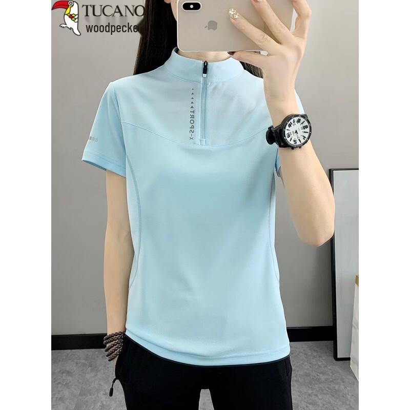 TUCANO Women s Ice Silk Quick-Dry Short Sleeve T-Shirt M