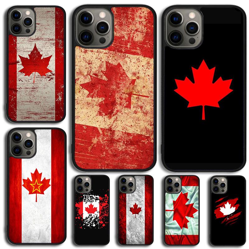 Canada Flag Phone Case Cover For for iPhone 17 Air 15 16 14 11 12 13 Pro MAX Plus