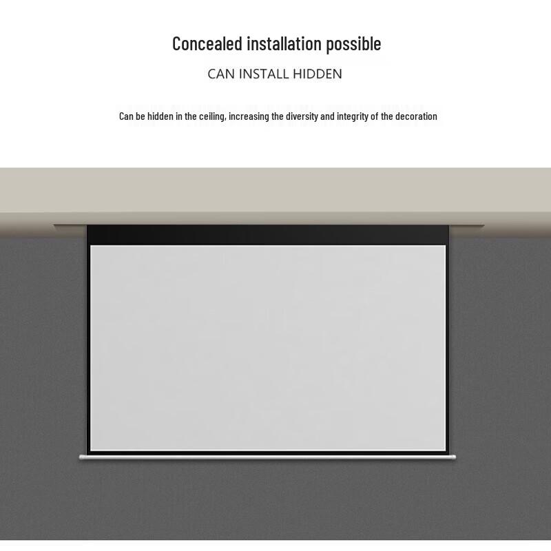 EUHUI 120-inch 16:9 Motorized Projector Screen