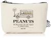 Snoopy Canvas Available In 2 Sizes TRC7100 Medium School Bus [Sifre] Multi-Pouch Size PN102.