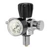 6000psi 400Bar Diving Tank Pressure Gauge M18x1.5 Scuba Diving Tank Pressure Gauge Double Scale Luminous Meter