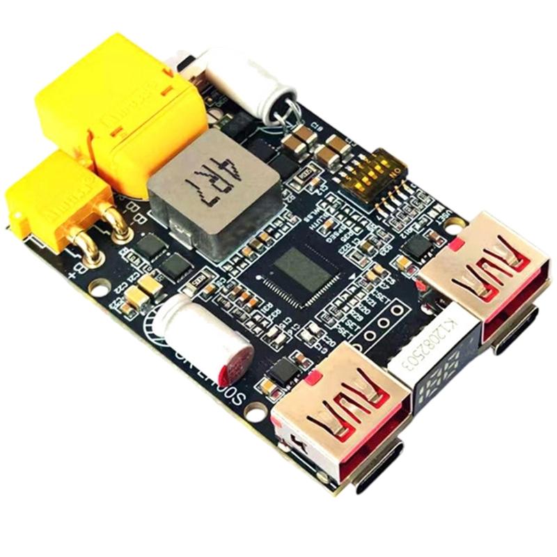 5-20V 2-7S 100W Fast Charging Module Mobile Power Motherboard For Battery Upgraded Energy Storage Device