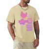 Woodstock - Camicia Acquario Rosa T-shirt a Maniche Corte Moda Maglietta di Cotone T-shirt Top