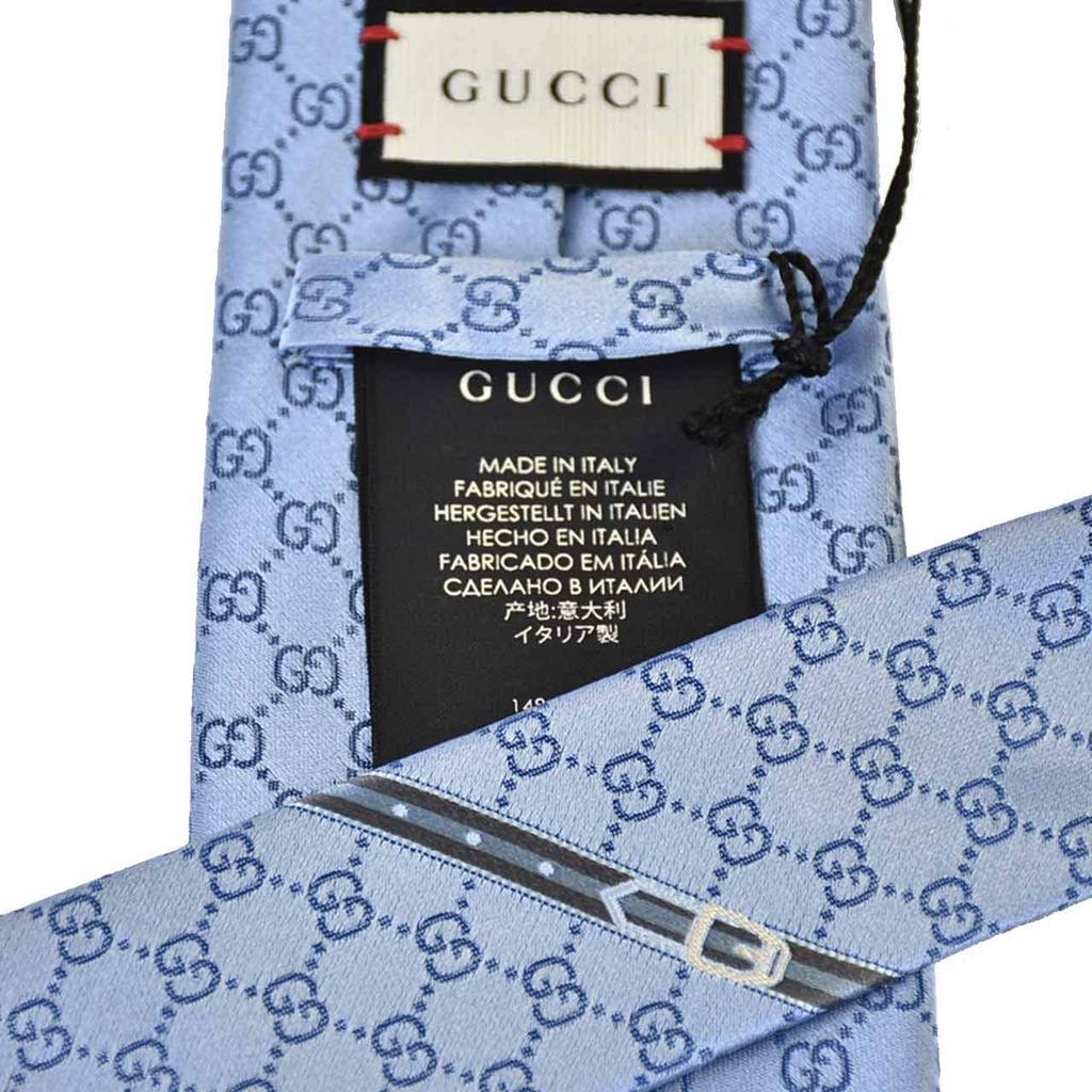 Gucci Blue 6338 (Gucci) Tie, Silk, Gift, Business, Formal, [Item]