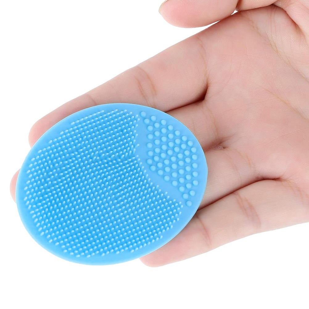 6 Bucăți Exfoliator Paduri de Curățare a Feței Silicon Exfoliator Facial pentru Utilizare Zilnică