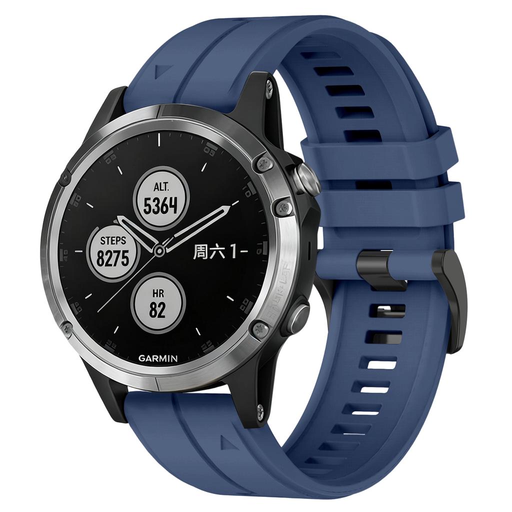 20/22/26mm Quick Fit Band for Garmin Fenix 5/Fenix 8 Pro 47/51MM Light Silicone Sports Watch Strap for 20/22/26mm Quick Fit
