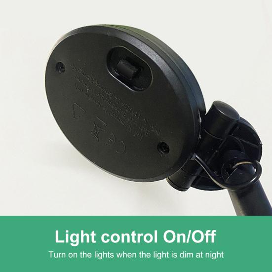 Garden Solar Rose Light Outdoor with Solar Faux Roses Lights Color Changing