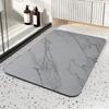 Modern Simple Toilet Absorbent Quick Dry Dirty Mat Bathroom Door Non-slip Wear-resistant Diatom Mud Mat