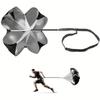 Buckle Belt Speed Parachute Agility Speed Training Umbrella Football Soccer Kick Resistance Rope Running Chute Obstacles Tool