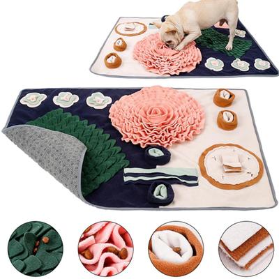 Snuffle Mat for Dogs Interactive Feed Game with Non Slip Bottom Pad Dog Treats Feeding Mat Encourages Natural Foraging Skills