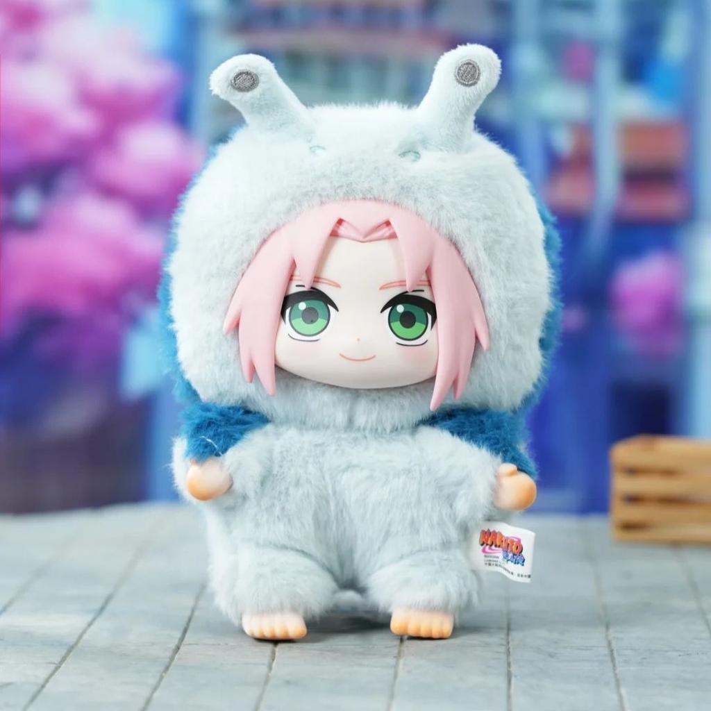 EAKI Naruto Anime Cute Beast Party Series Naruto Sasuke Gaara Kakashi Plush Doll Trendy Toy Pendant Gift