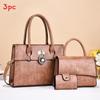 Pu Leather Large Capacity Tote Bag For Women With Multiple Pockets For Daily Use