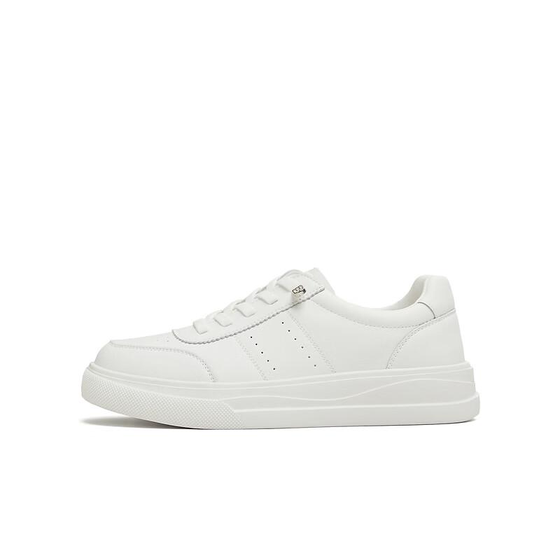 Tianmeiyi Women's Thick-Soled White Board Shoes