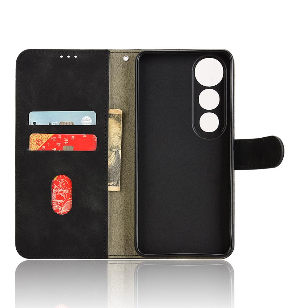 

For vivo V50 Lite 5G Leather Case Skin Feel Anti Drop Wallet Flip Phone Cover Green