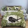 Bird Nature Art Decor Set Soft Comfortable Duvet Cover Bedding Set Included 1*Duvet Cover & 2*Pillowcases, Gift