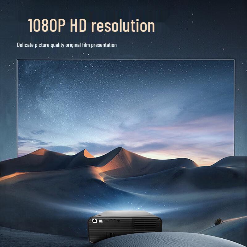 Super Lion S8 Full HD 4K Compatible Smart Projector (CN Version)
