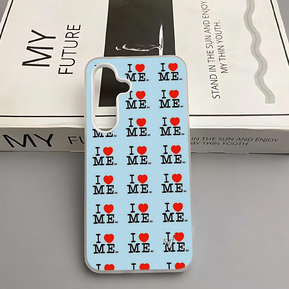 W-WILDFLOWER CASES Phone Case for Samsung A16 A56 A36 A26 A55 A54 A15 A35 A25 White 2-in-1 Jelly case Galaxy A14 5G