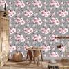 Wallpaper Fashionable flowers and roses for the living room and bedroom 50x1000