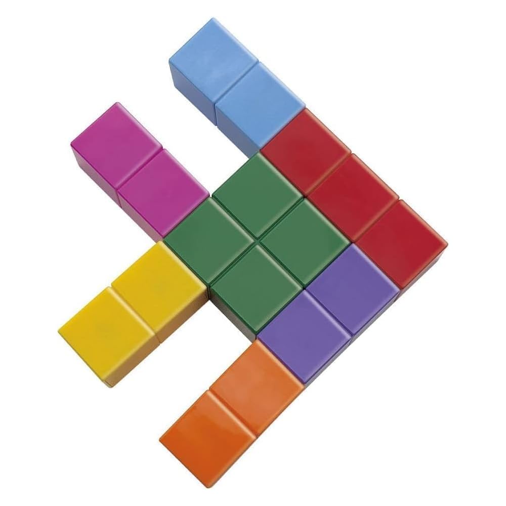 Masudaya Corporation Chachakube Puzzle Blocks Educational Toy Brain Training for Ages 3 and Up
